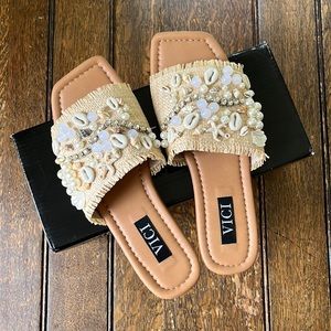 VICI Sandcastle Square Toe Sandal